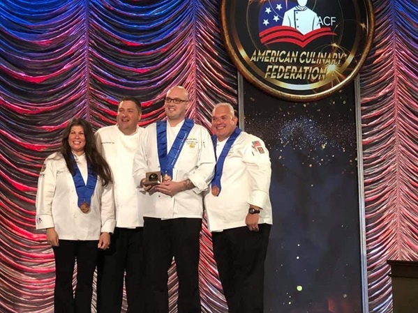 Welbilt’s Andy Coniglio receives Chef of the Year Award from the American Culinary Federation, Tampa Bay